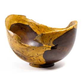 Wilson Arce Mendez Turned Wood Bowl