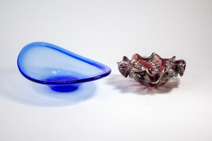 Vintage Murano & Scandinavian Glass Bowls