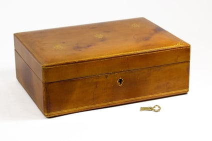 Vintage Florentine Italian Leather Box