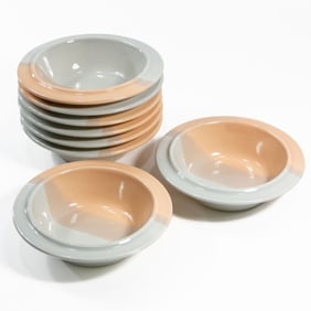 Fabrik Peach Agate Pass Stoneware Bowls