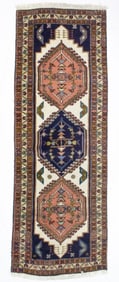 Hand Knotted Persian Small Runner Rug