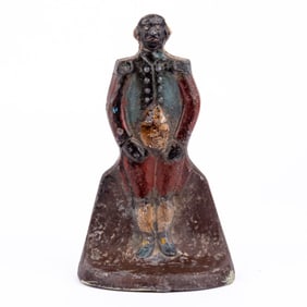 Vintage Cast Iron Butler Doorstop