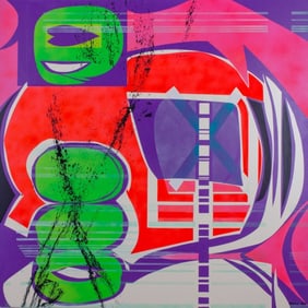 Camille Patha (WA) "Dirty Secret" Large Acrylic