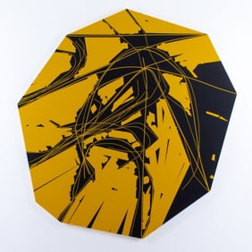 Camille Patha (WA) Nine-Sided Large Abstract, 2018