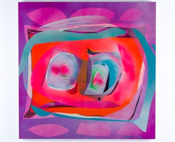 Camille Patha (WA) "Immoral Candy" Acrylic, 2014