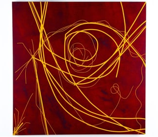 Camille Patha (WA) "Hardy Truth" Acrylic on Panel