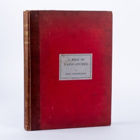 Max Beerbohm A Book of Caricatures First Edition