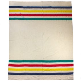 Vintage Early's of Witney Four Point Wool Blanket