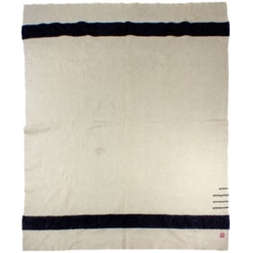 Early Small Label Hudson's Bay Four Point Blanket