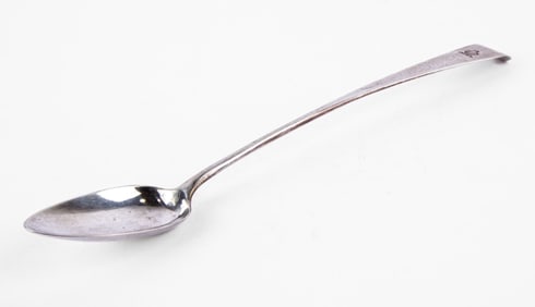 Samuel Holmes George III Silver Stuffing Spoon