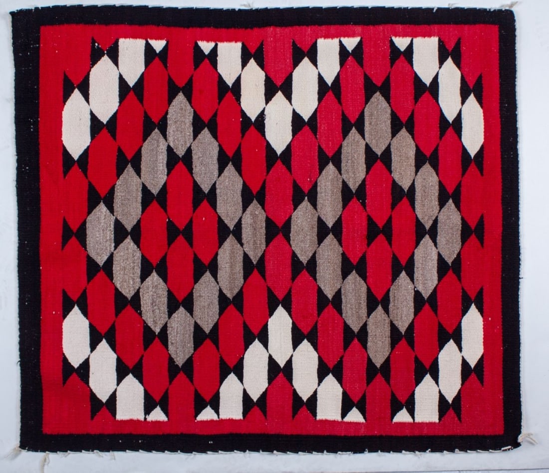 Vintage Navajo Weaving Wool Rug (1 of 4)