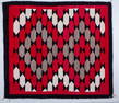 Vintage Navajo Weaving Wool Rug