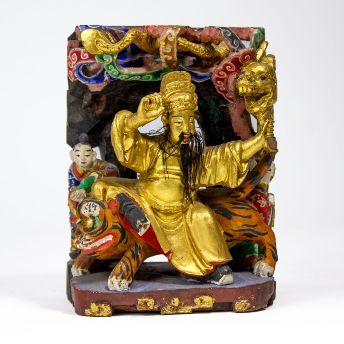 Antique Chinese Carved Wood Architectural Element (1 of 6)