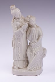Chinese Dehua Porcelain Figural Group