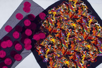 Salvatore Ferragamo Shoe Design & MMA Scarves