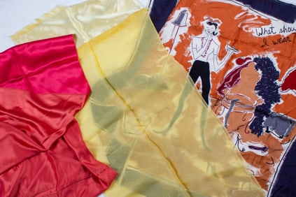 Zang Toi / DKNY / Charter Club Silk Shawl Scarves