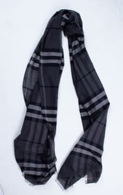 Burberry Wool & Silk Scarf