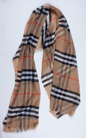Burberry Wool & Silk Scarf