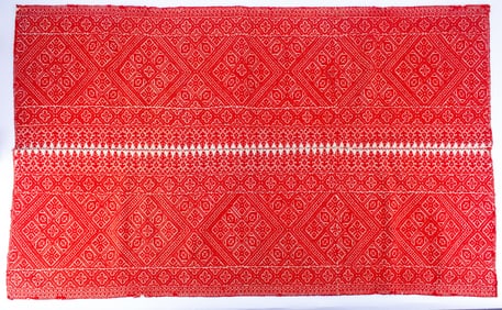 Antique Fez Moroccan Embroidered Textile