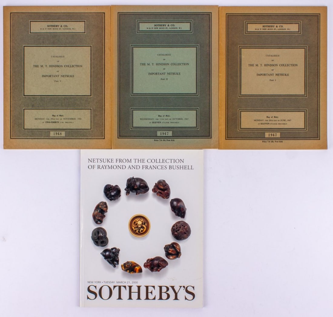 Sotheby's Netsuke Catalogs / Hindson & Bushell (1 of 6)