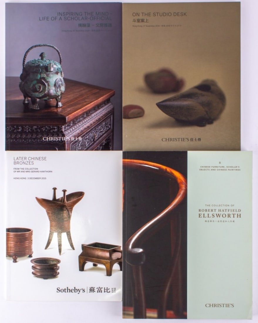 Sotheby's & Christie's Catalogs Scholar & Bronzes (1 of 9)