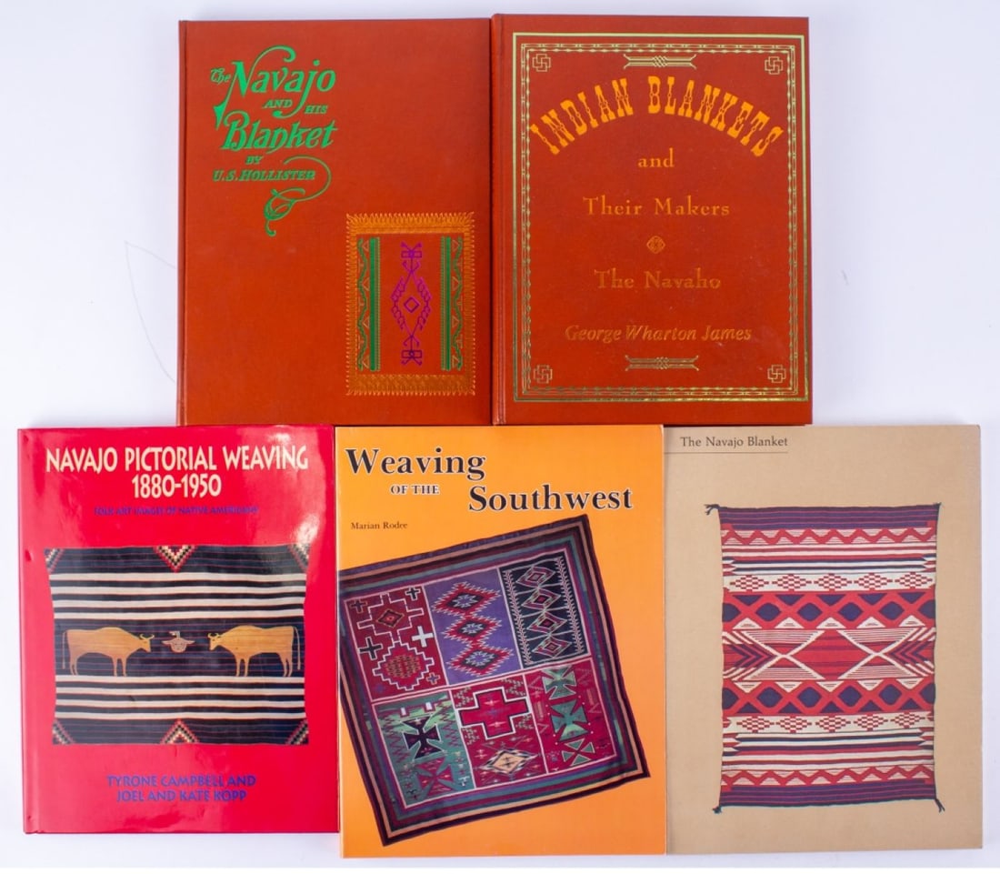 Navajo Blanket & Weaving Reference Books (1 of 9)
