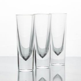 Carlo Moretti / Gump's Bullet Barware Glasses