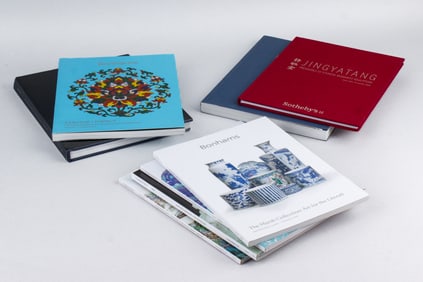 8 Chinese Specialty Collection Auction Catalogs