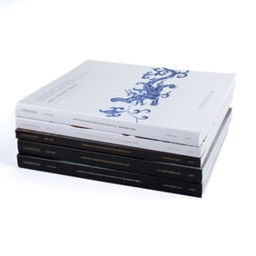 5 Christie's "Important Chinese Ceramics" Auction Catalogs