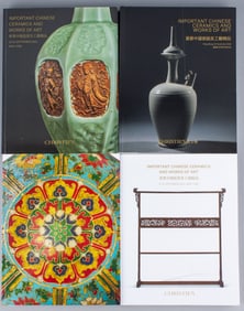 4 Christie's Chinese Art Catalogs