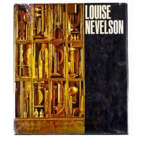 Louise Nevelson Signed Monograph Book, 1972