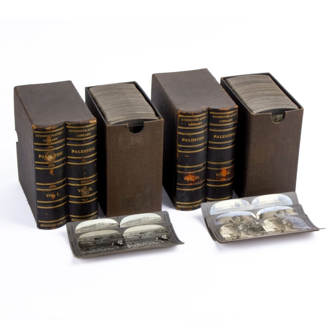 Keystone Palestine Stereograph Library Vol I - IV (1 of 12)