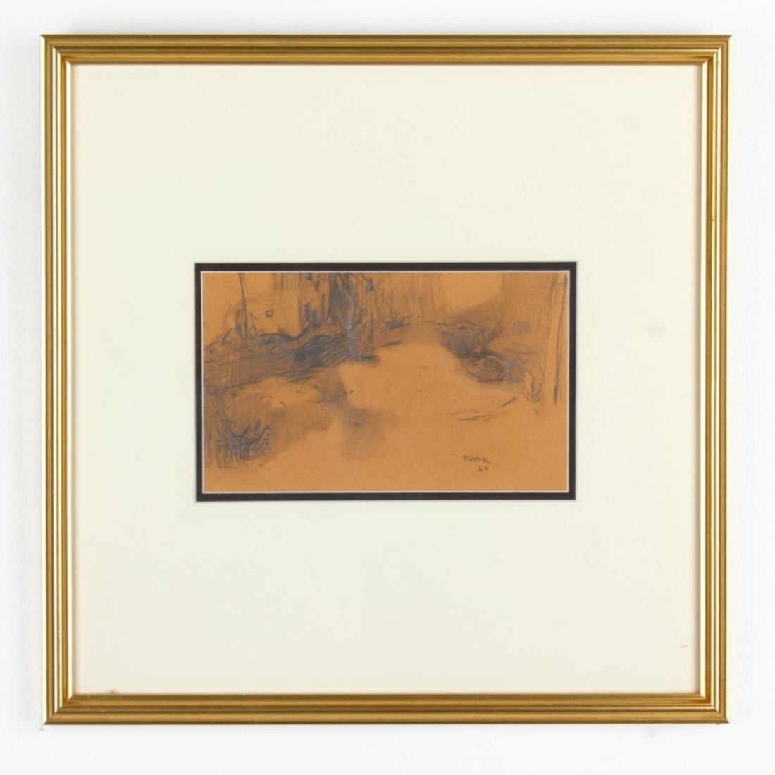 Camille Patha (WA)  "ETE" Landscape Drawing, 1964 (1 of 4)