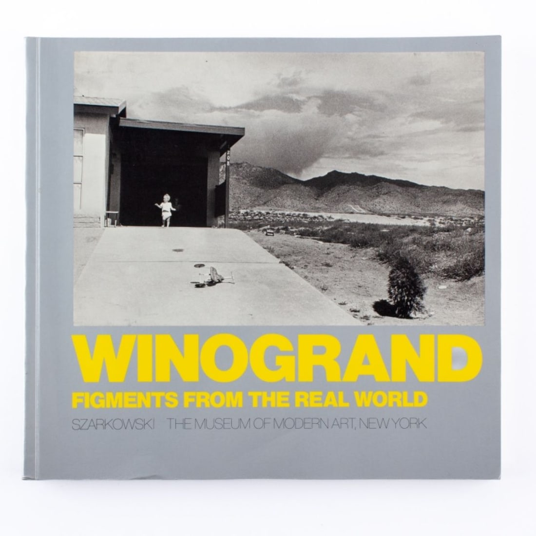 Winogrand: Figments from the Real World: "Winogrand: Figments from the Real World", by John Szarkowski. Softcover published by Museum of Modern Art; 1988. Good condition; corner crease to back cover. 260 pages. 10.25" x 11".