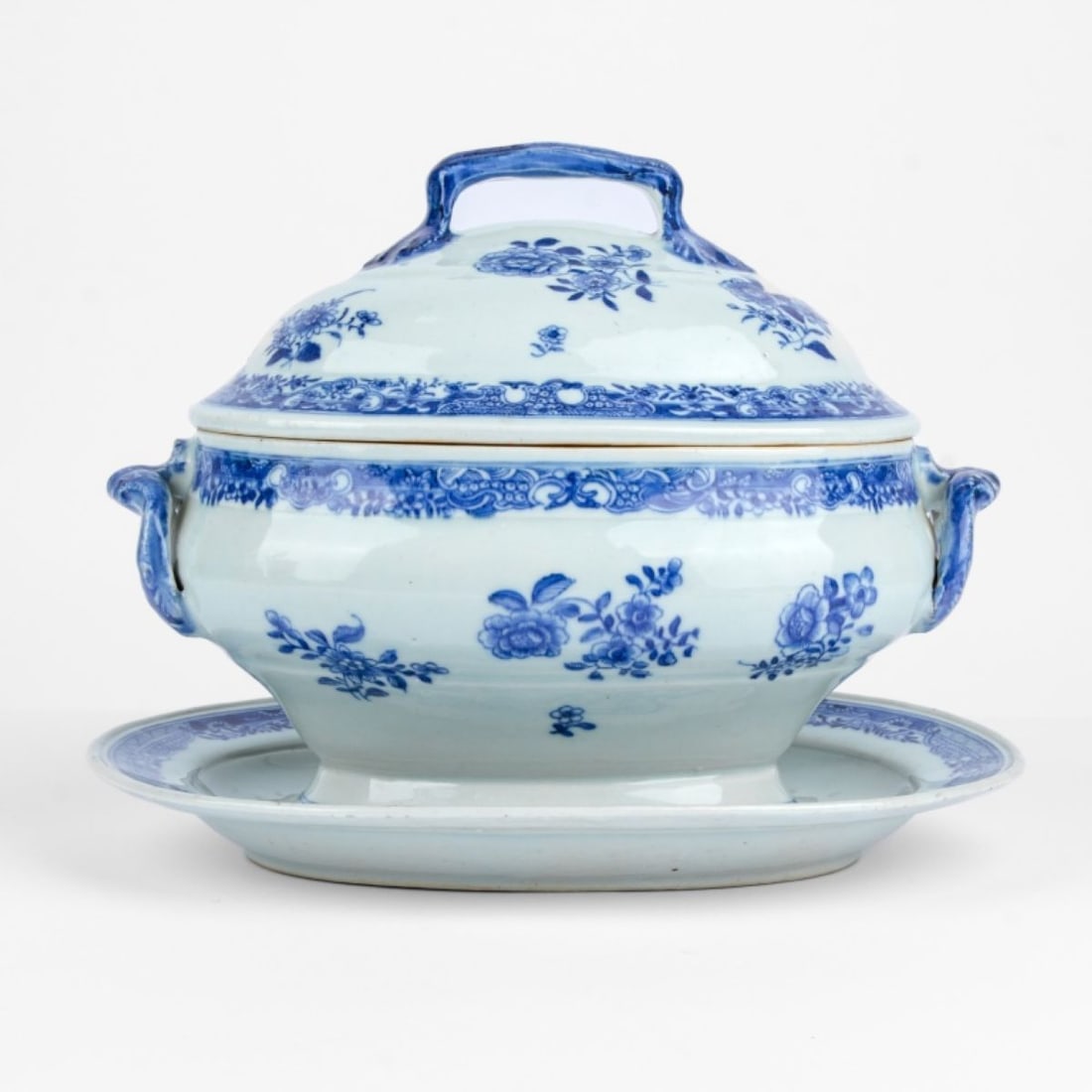 Antique Chinese Canton Porcelain Tureen (1 of 5)