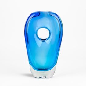 Mod Murano Sommerso Glass Vase