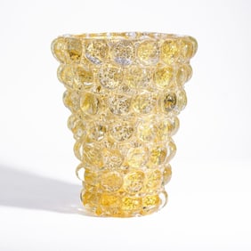 Ercole Barovier LENTI Murano Glass Vase