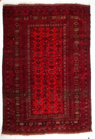 Afghan Kunduz Tribal Hand Knotted Rug