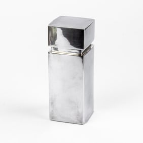 Helmut Greise Sterling Tall Lidded Container