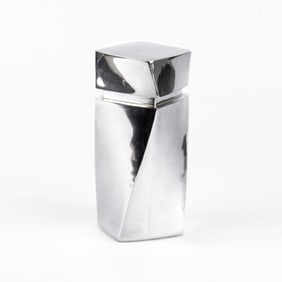 Helmut Greise Sterling Tall Lidded Container