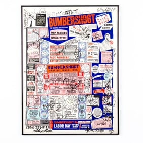Bumbershoot 1996 Performers Signed Poster