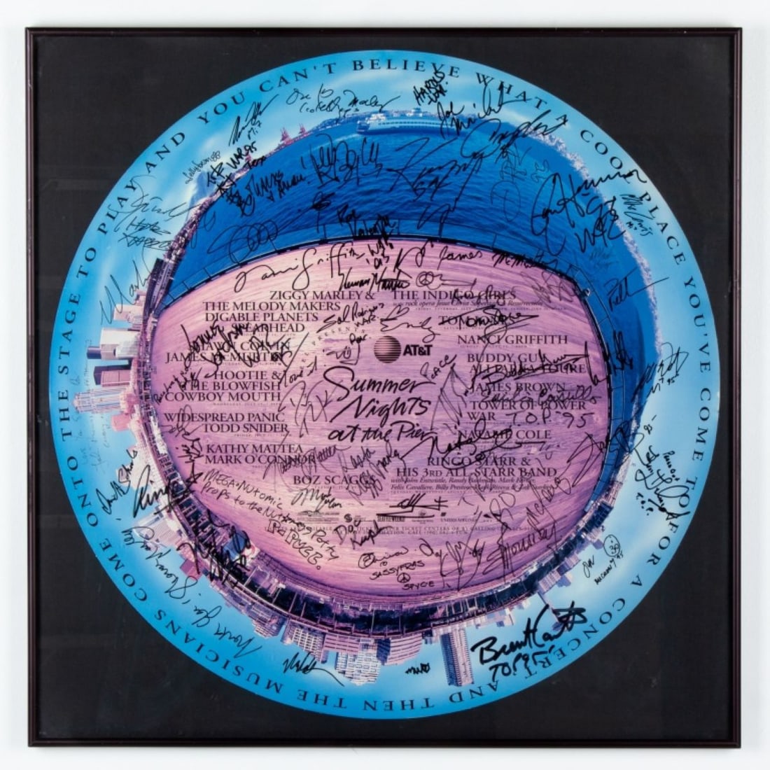 Ringo Starr Signed One Reel Summer Nights Poster (1 of 7)