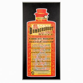 Bumbershoot 2003 Festival Die-cut Poster