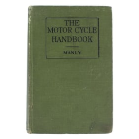 1920 The Motor Cycle Handbook by Manly
