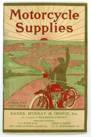1918 Baker Murray & Imbrie Motorcycle Catalog