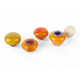 Collection Vintage Bakelite Gear Shift Knobs