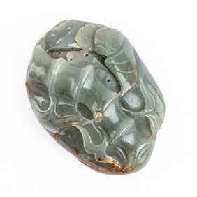 Chinese Carved Jade / Hardstone Boulder