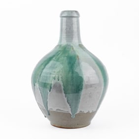 Japanese Shigaraki Stoneware Vase