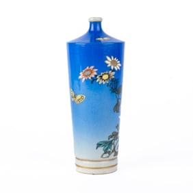 Japanese Satsuma Kinkozan Vase