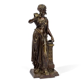 Eutrope Bouret (1833-1906) French Bronze Statue